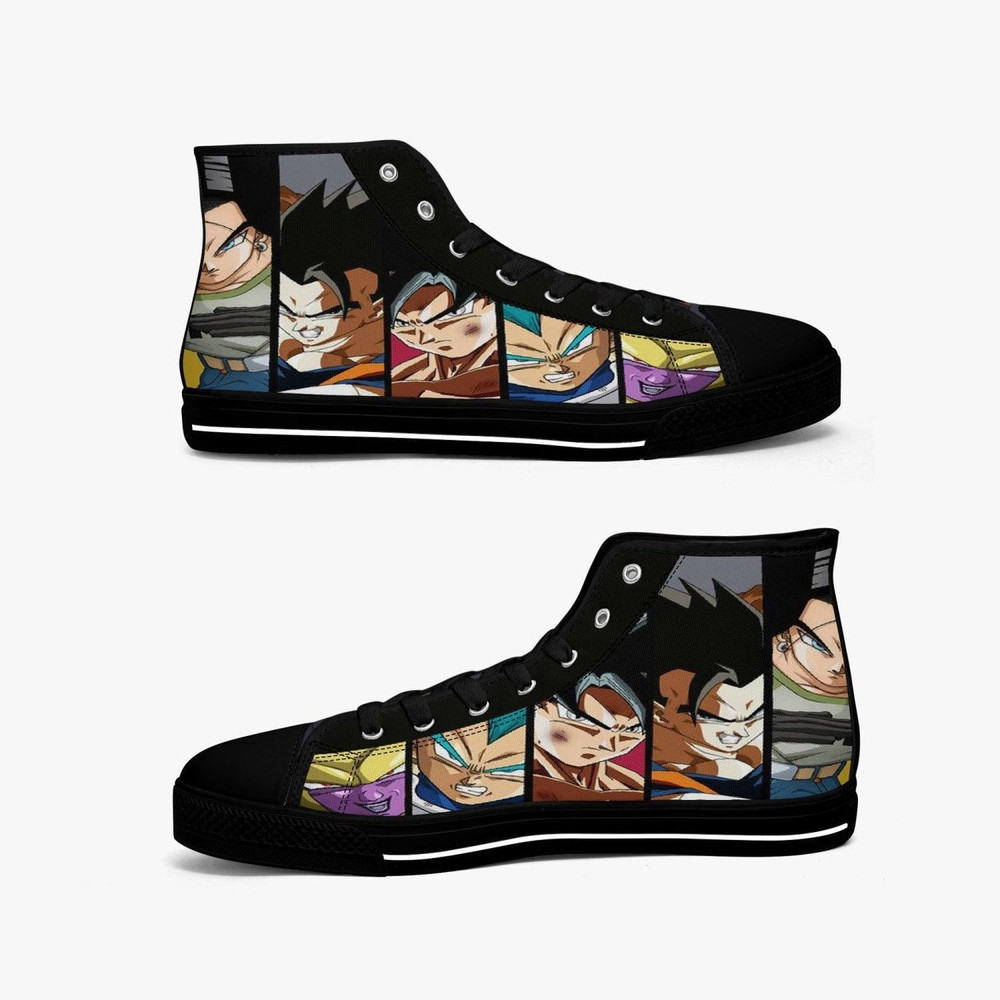 Dragon Ball Z High Canvas Shoes for Fan, Dragon Ball Z High Canvas Shoes Sneaker