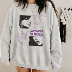 lavender haze t-shirt , flower shirt , vintage shirt oversized , aesthetic comfortable shirt , washed out style