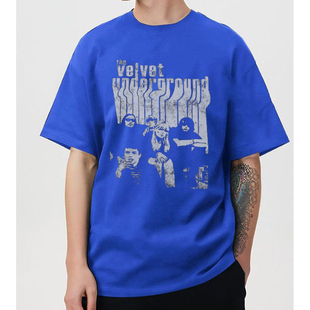 Vintage Velvet Underground Band With Nico T-shirt, Velvet Underground White LightWhite Heat Inspired Vintage Retro Unisex Shirt - 1.jpg