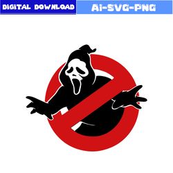 scream logo svg, ghostface svg, ghost svg, horror character svg, halloween svg, png dxf digital file
