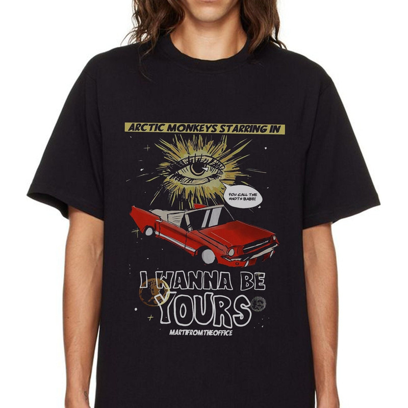 Aesthetic Arctic Monkeys Shirt, I wanna be yours shirt , Fan Gift Merch 2023 Crewneck, Artic Monkeys North American Tour - 1.jpg