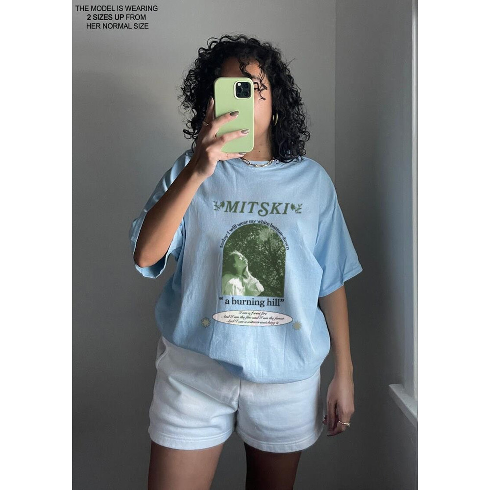 A Burning Hill - Mitski Aesthetic Unisex Shirt - 3.jpg