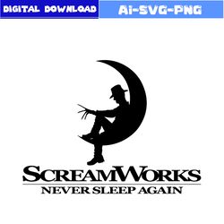 Freddy Krueger Svg, Never Sleep Again Svg, Horror Character Svg, Halloween Svg, Png Dxf Digital File