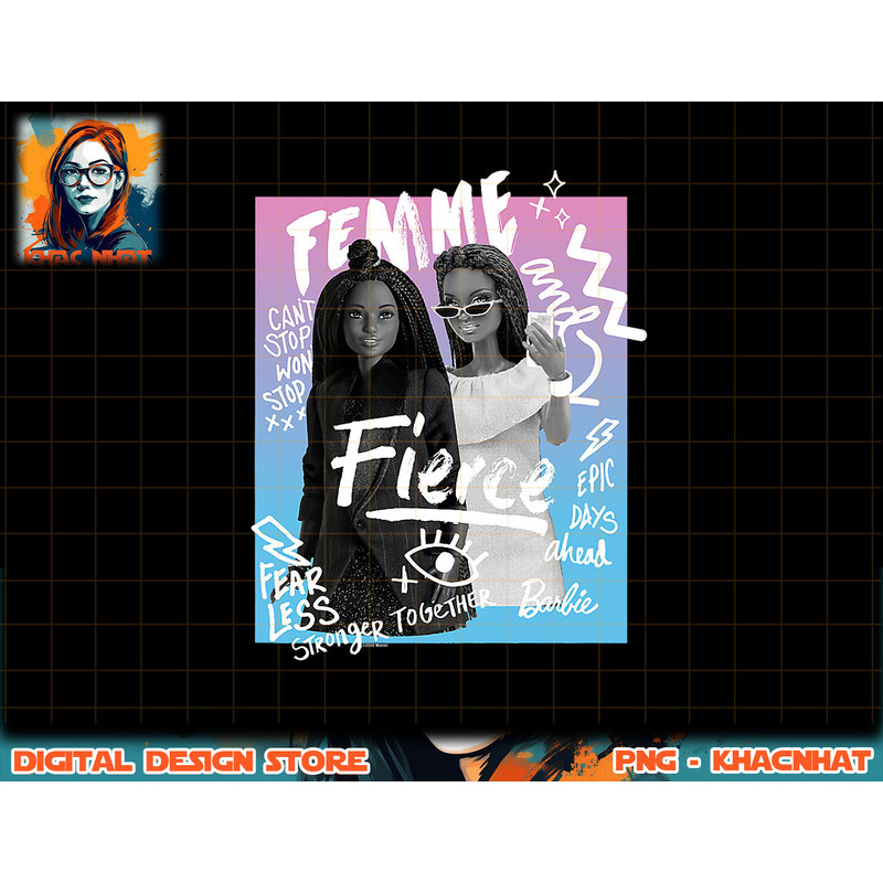 Barbie Fierce png, sublimation copy.jpg
