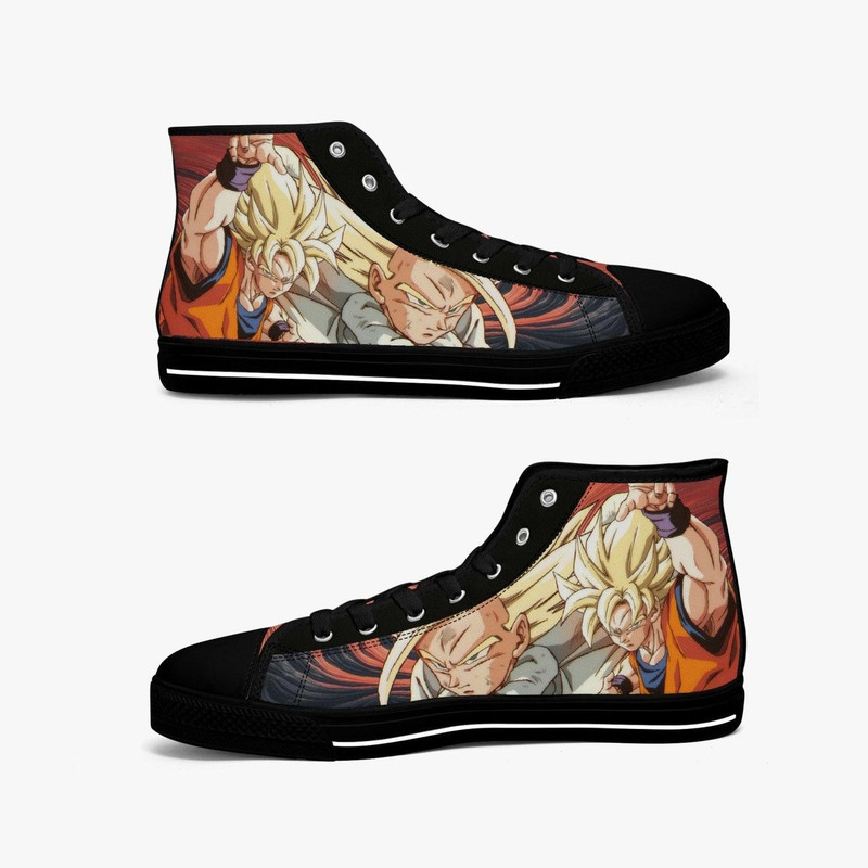 Dragon Ball Z Son Gohan High Canvas Shoes for Fan, Dragon Ball Z Son Gohan High Canvas Shoes Sneaker