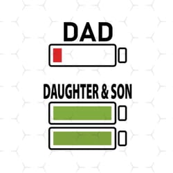 dad life daughter and son svg, fathers day svg, dad svg, dad life svg, dad and daughter svg, dad and son svg, son svg, g