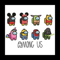 among us custom svg, trending svg, among us disney svg, among us svg, among us impostor svg, impostors svg, among us fun