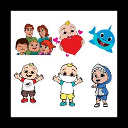 cocomelon jj baby svg bundle, trending svg, cocomelon jj baby, baby jj svg, jj cocomelon svg, cocomelon baby, baby shark