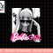 Barbie Girl Classic Fit png, sublimation - Black Cotton & Polyester Blend, Short Sleeve, Casual Style copy.jpg