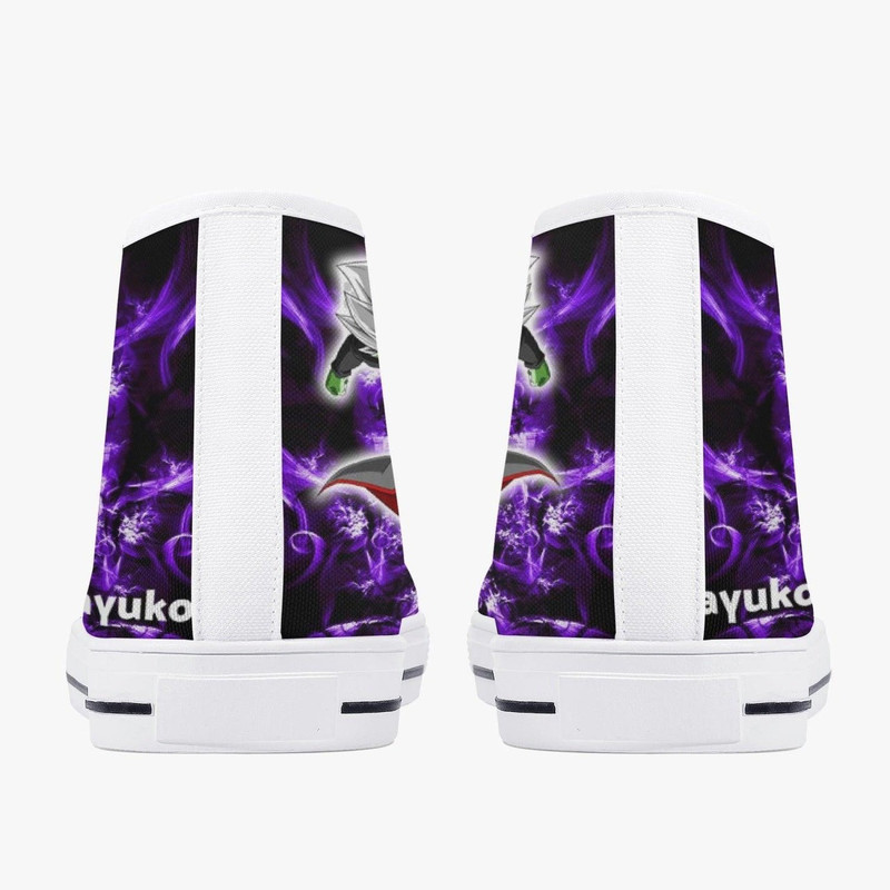 Dragon Ball Z Zamasu & Goku Black High Canvas Shoes for Fan, Dragon Ball Z Zamasu & Goku Black High Canvas Shoes Sneaker