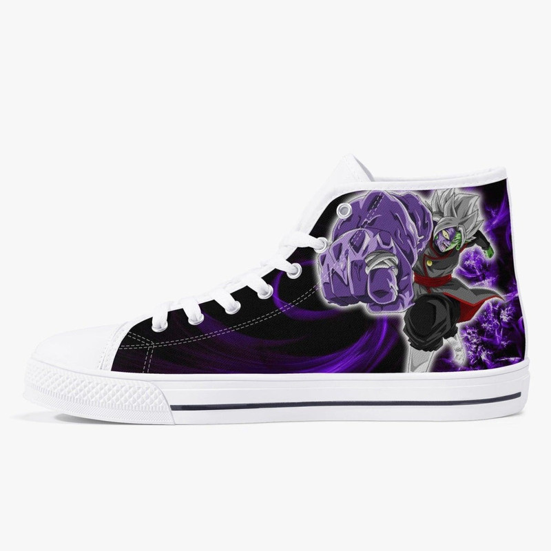 Dragon Ball Z Zamasu & Goku Black High Canvas Shoes for Fan, Dragon Ball Z Zamasu & Goku Black High Canvas Shoes Sneaker