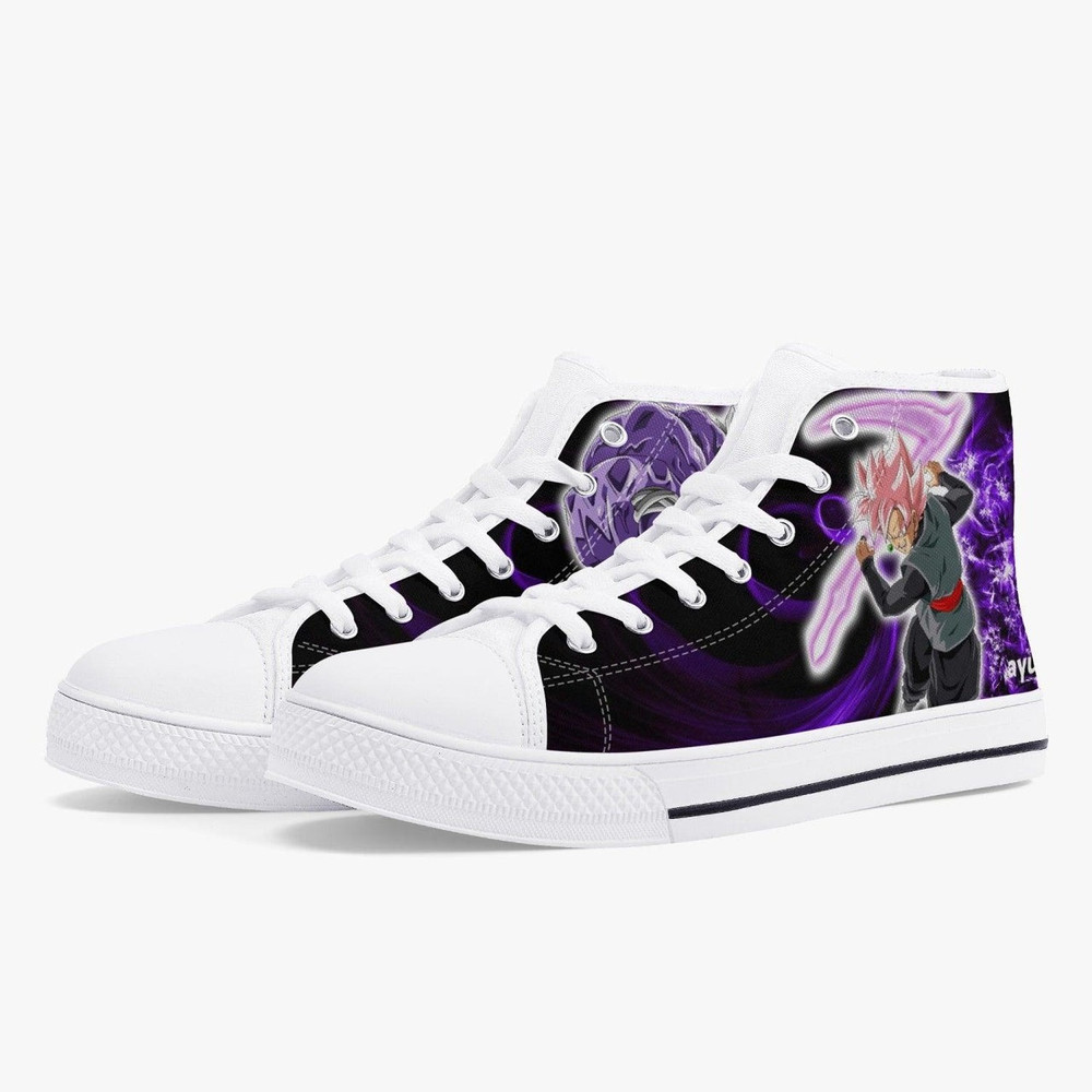Dragon Ball Z Zamasu & Goku Black High Canvas Shoes for Fan, Dragon Ball Z Zamasu & Goku Black High Canvas Shoes Sneaker
