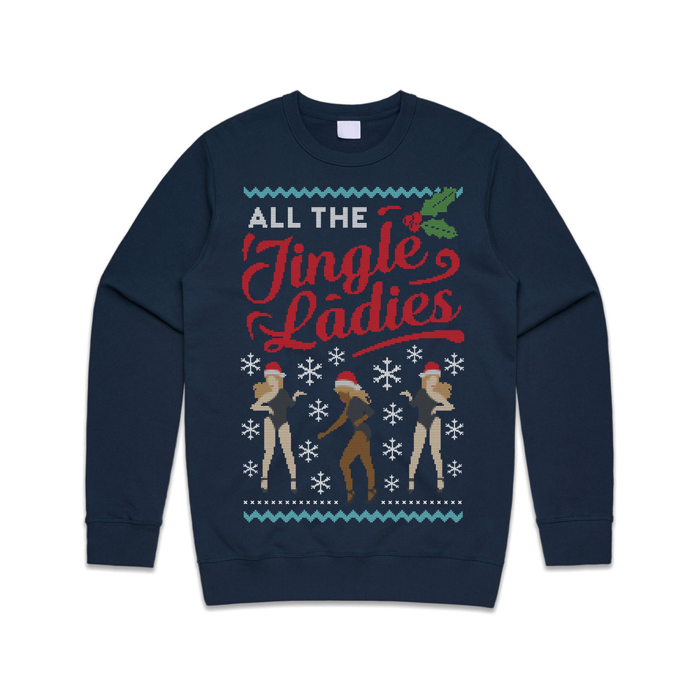 All The Jingle Ladies Christmas Jumper Sweater Sweatshirt Xmas Dance Song Festive Funny - 2.jpg
