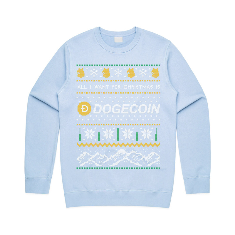 All I Want For Christmas Is Doge Jumper Sweater Sweatshirt Dogecoin Crypto Cryptocurrency BTC Xmas ETH - 5.jpg