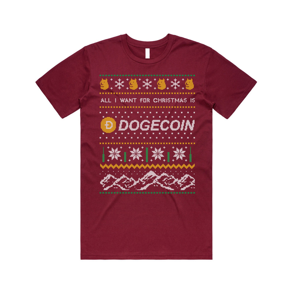 All I Want For Christmas Is Doge T-shirt Tee Top Dogecoin Crypto Cryptocurrency BTC Xmas ETH - 2.jpg