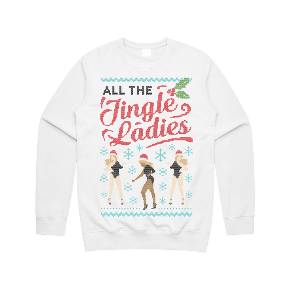 All The Jingle Ladies Christmas Jumper Sweater Sweatshirt Xmas Dance Song Festive Funny - 3.jpg