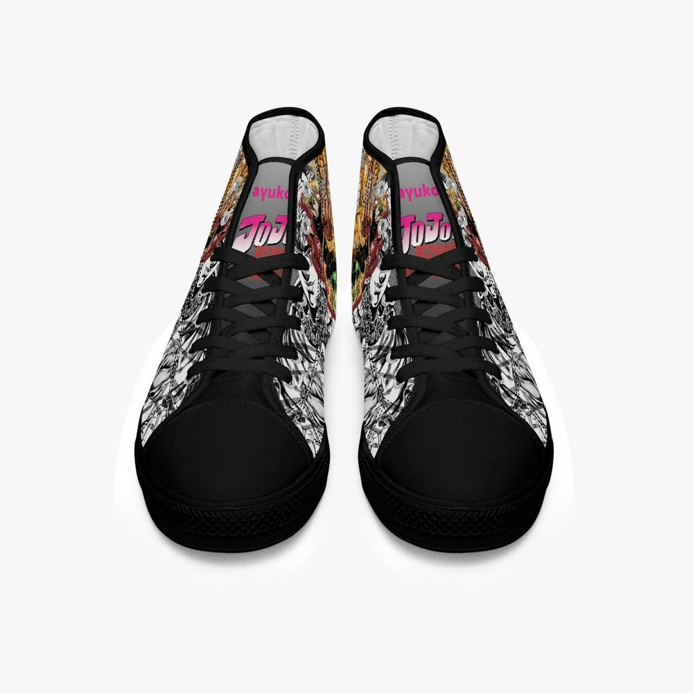 JoJos Bizarre Adventure Dio Brando High Canvas Shoes for Fan, JoJos Bizarre Adventure Dio Brando High Canvas Shoes Sneaker