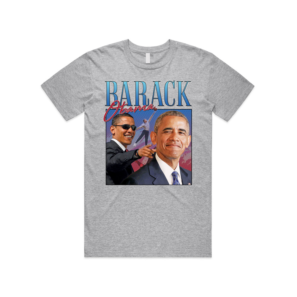 Barack Obama Homage T-shirt Tee Top Funny US President Icon 2020 Election 90’s Vintage - 2.jpg