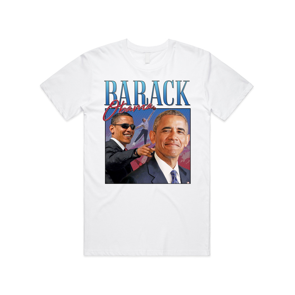 Barack Obama Homage T-shirt Tee Top Funny US President Icon 2020 Election 90’s Vintage - 3.jpg