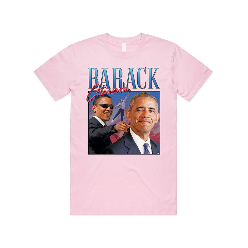Barack Obama Homage T-shirt Tee Top Funny US President Icon 2020 Election 90’s Vintage - 5.jpg