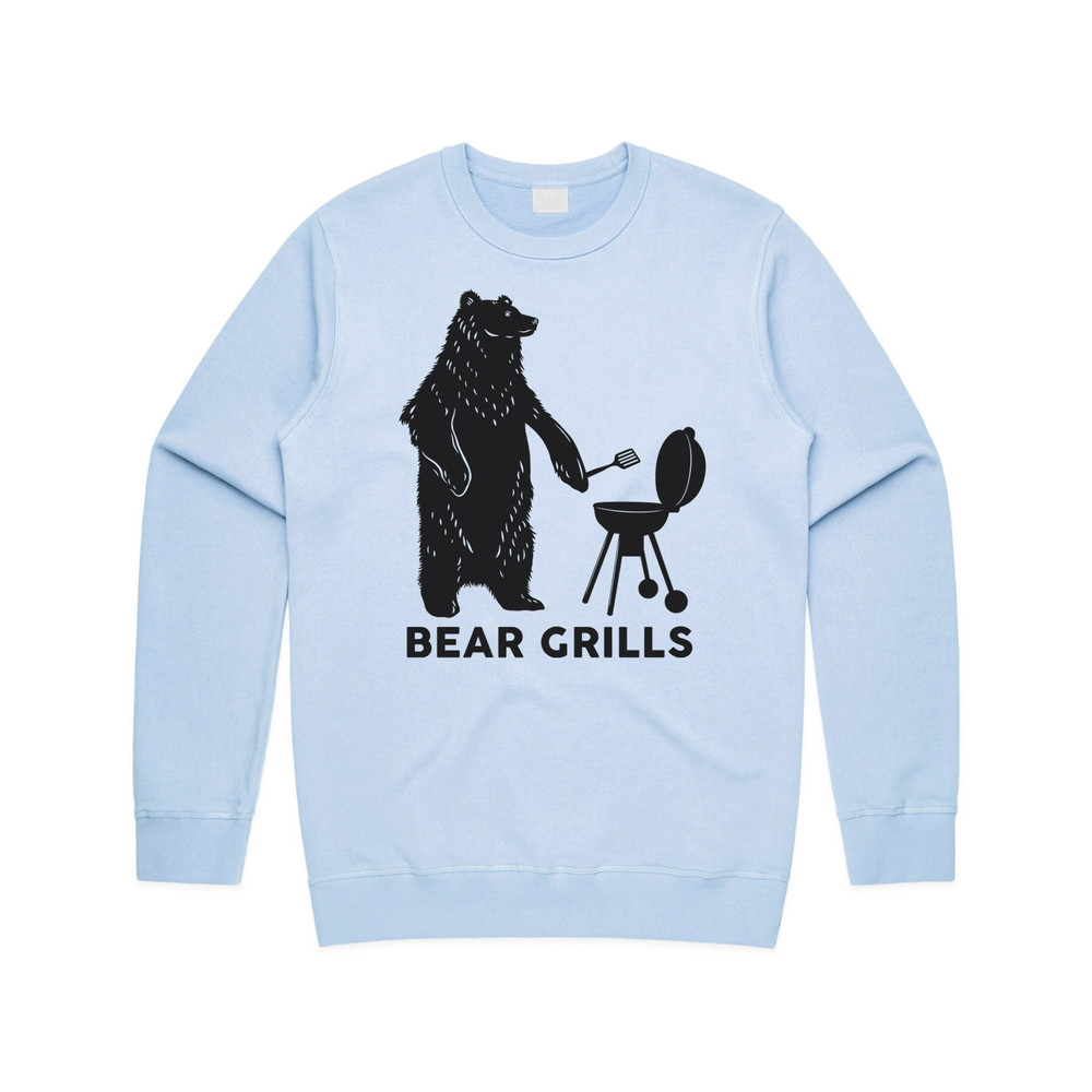 Bear Grills Jumper Sweater Sweatshirt Funny Parody BBQ Barbecue Cooking Gift Dad Joke - 2.jpg