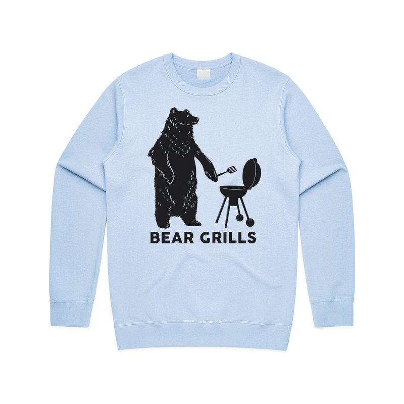 Bear Grills Jumper Sweater Sweatshirt Funny Parody BBQ Barbecue Cooking Gift Dad Joke - 2.jpg