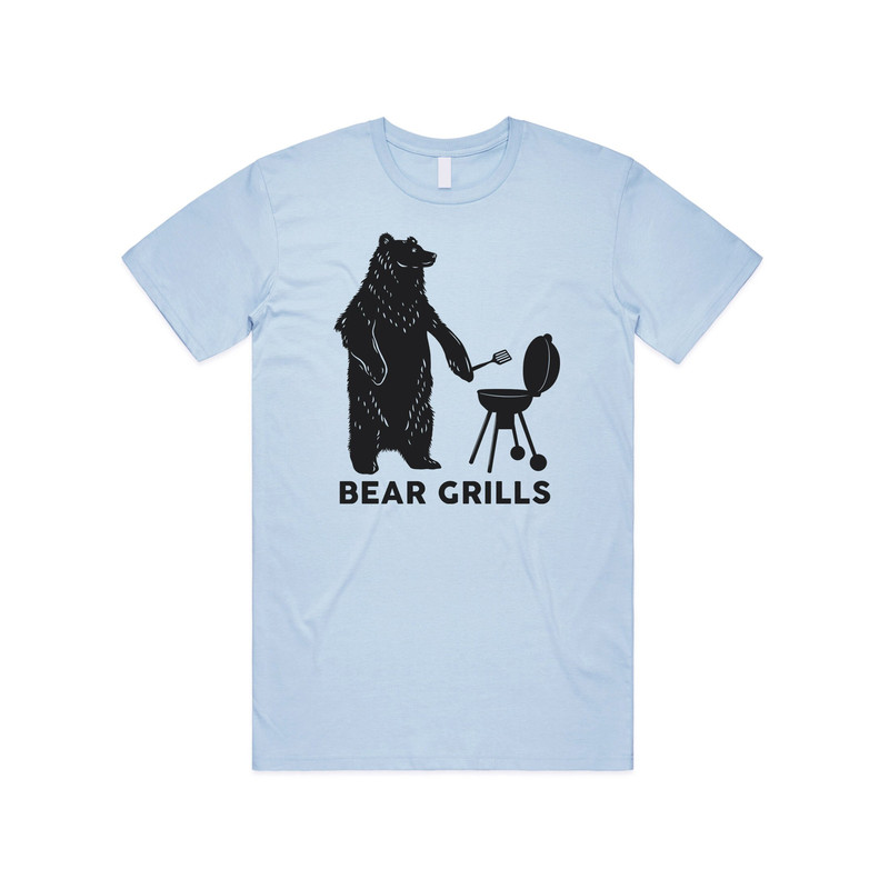 Bear Grills T-shirt Tee Top Funny Parody BBQ Barbecue Cooking Gift Dad Joke - 2.jpg