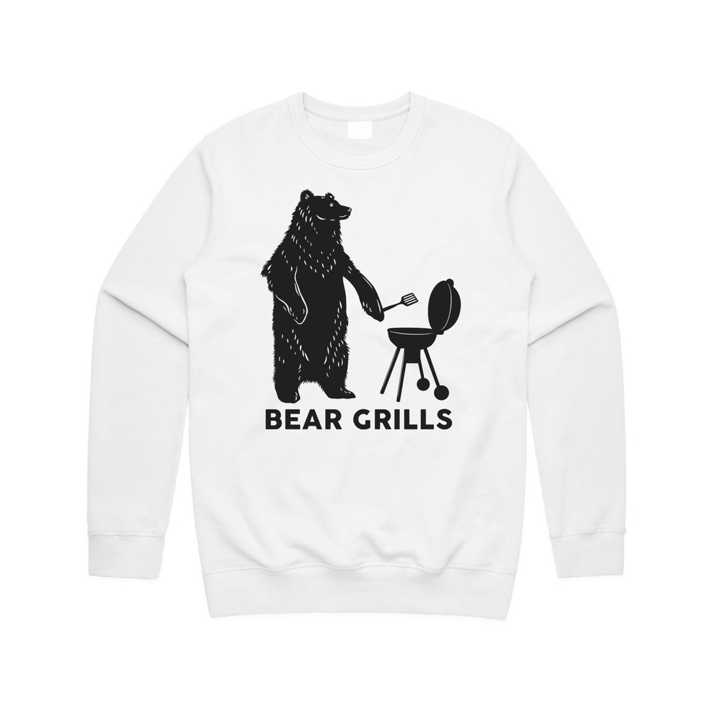 Bear Grills Jumper Sweater Sweatshirt Funny Parody BBQ Barbecue Cooking Gift Dad Joke - 3.jpg