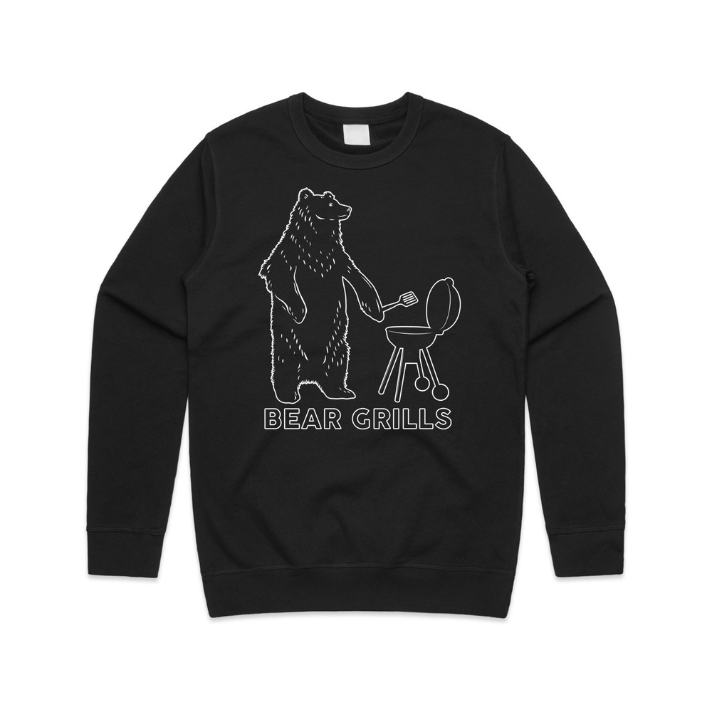Bear Grills Jumper Sweater Sweatshirt Funny Parody BBQ Barbecue Cooking Gift Dad Joke - 4.jpg
