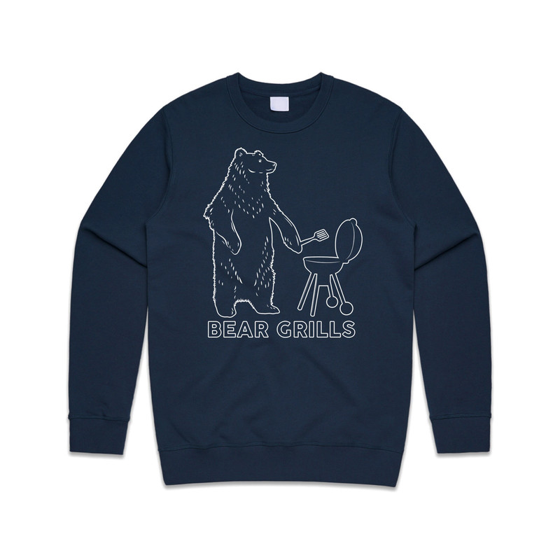 Bear Grills Jumper Sweater Sweatshirt Funny Parody BBQ Barbecue Cooking Gift Dad Joke - 5.jpg