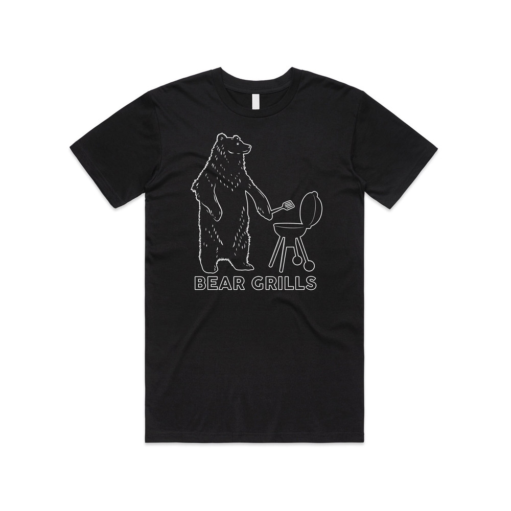 Bear Grills T-shirt Tee Top Funny Parody BBQ Barbecue Cooking Gift Dad Joke - 4.jpg
