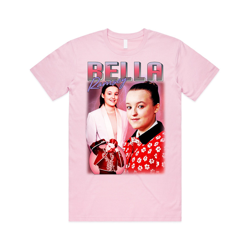 Bella Ramsey Homage T-shirt Tee Top TV Show Gift Icon Retro 90's Mens Womens - 4.jpg