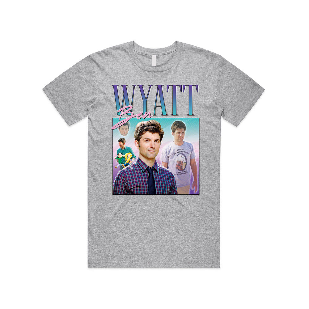 Ben Wyatt Homage T-shirt Tee Top Parks & Rec Funny Gift Retro 90's Vintage - 1.jpg