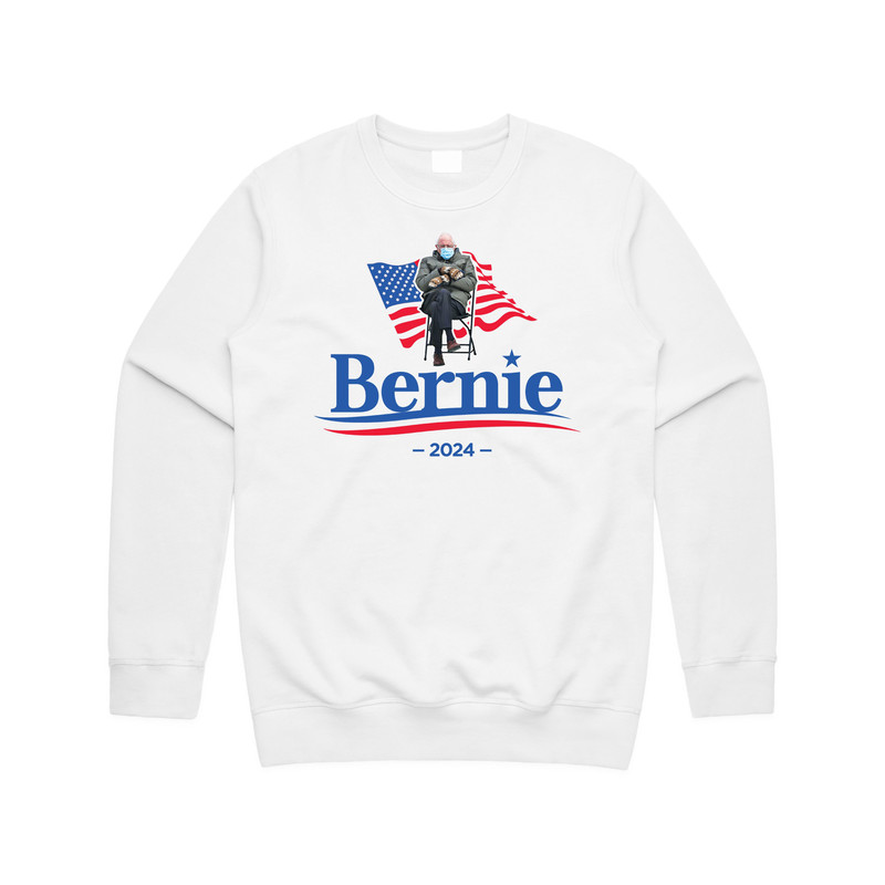 Bernie Sanders 2024 Jumper Sweater Sweatshirt Funny Meme US Election Campaign 2020 Bernie For President - 1.jpg