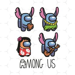 among us lilo and stitch svg, trending svg, among us stitch svg, among us svg, among us impostor svg, impostors svg, amo