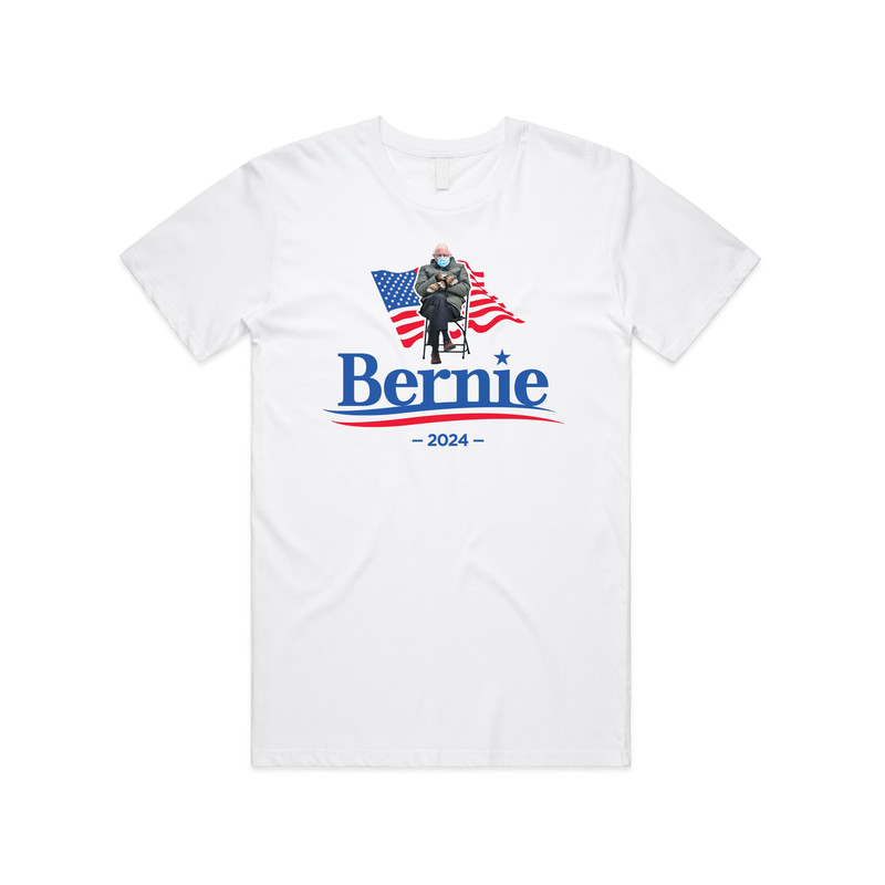 Bernie Sanders 2024 T-shirt Tee Top Funny Meme US Election Campaign 2020 Bernie For President - 1.jpg