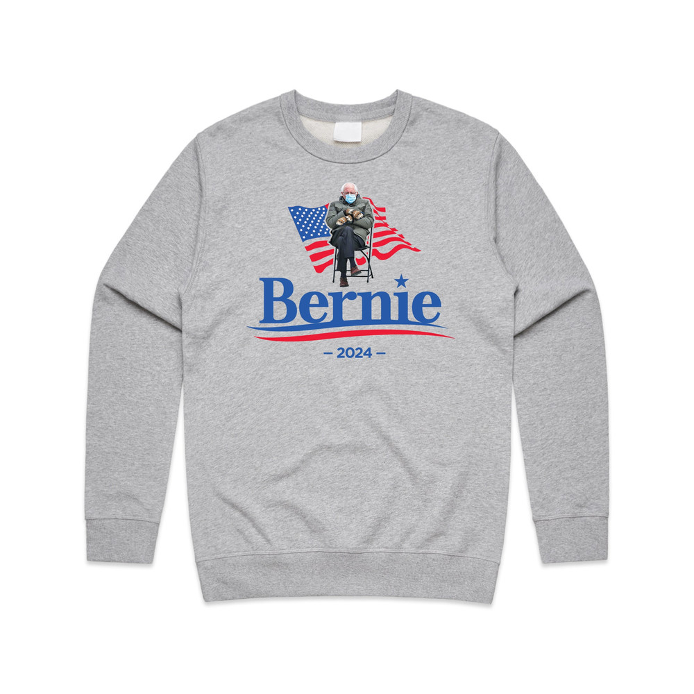 Bernie Sanders 2024 Jumper Sweater Sweatshirt Funny Meme US Election Campaign 2020 Bernie For President - 4.jpg