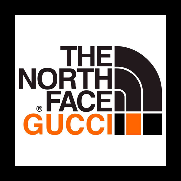 the north face gucci logo