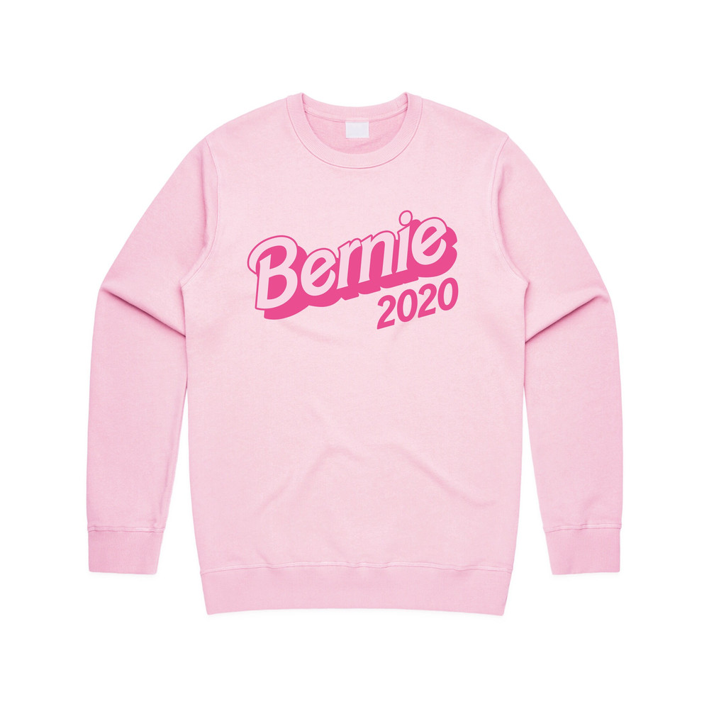 Bernie Sanders Pink 2020 Jumper Sweater Sweatshirt US President Election Campaign Funny Vote - 1.jpg