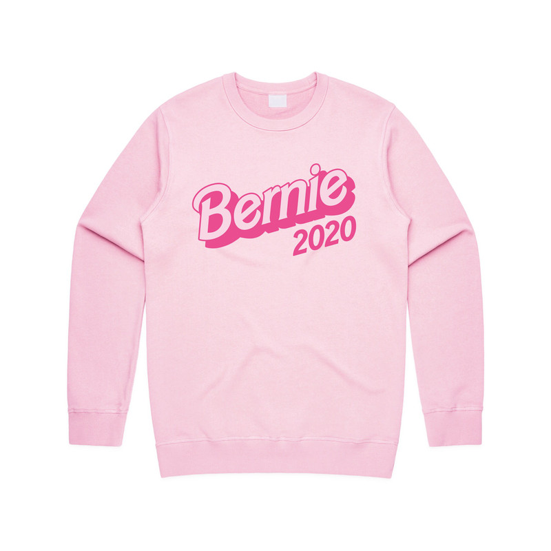 Bernie Sanders Pink 2020 Jumper Sweater Sweatshirt US President Election Campaign Funny Vote - 1.jpg