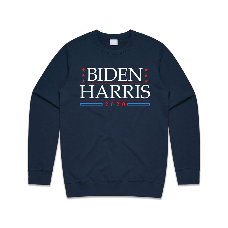 Biden Harris 2020 Jumper Sweater Sweatshirt US Election Campaign Joe For President Kamala Funny - 1.jpg