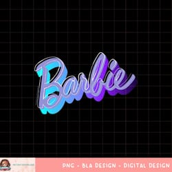 barbie gradient logo png, sublimation copy