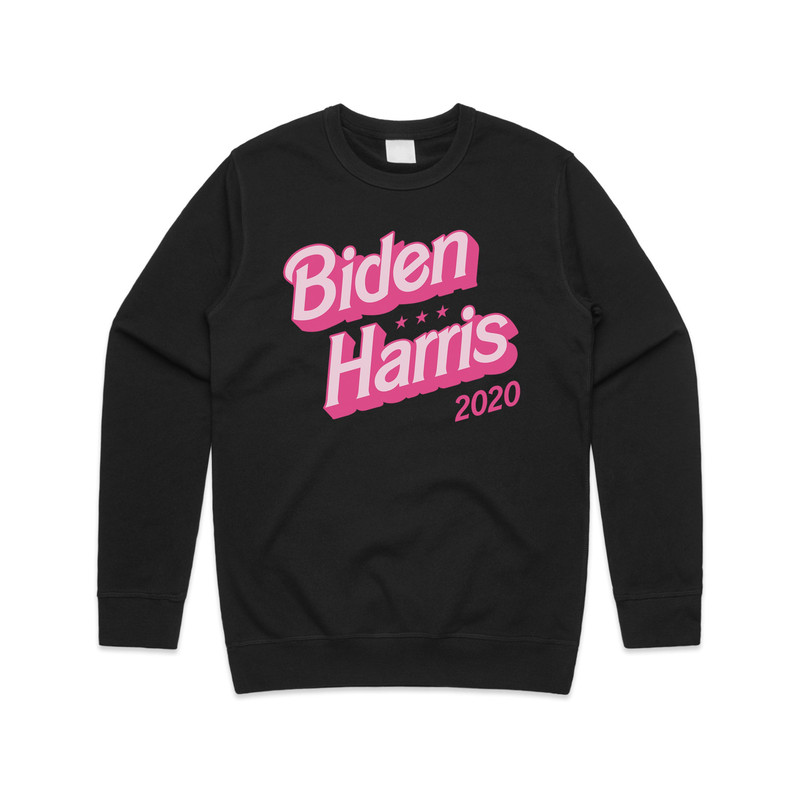 Biden Harris Pink 2020 Jumper Sweater Sweatshirt US Election Campaign Joe For President Kamala Funny - 4.jpg