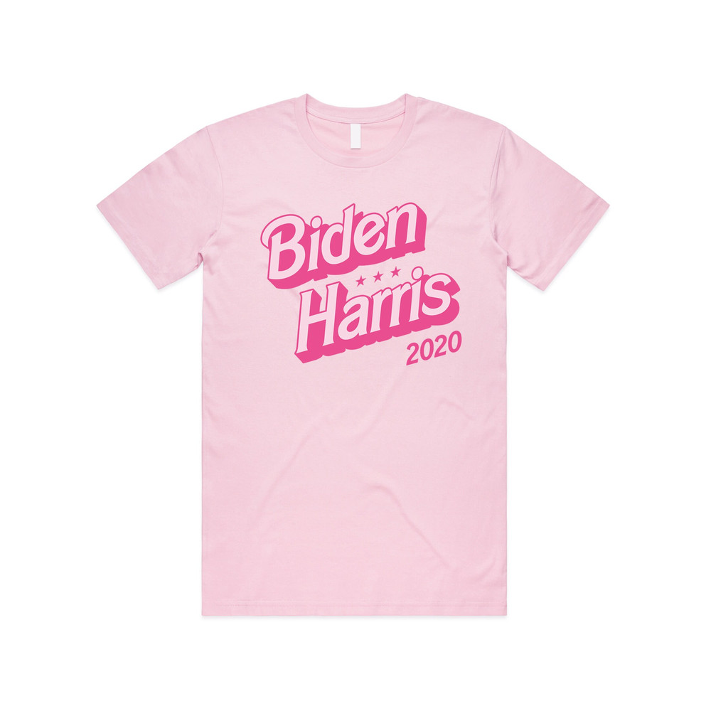 Biden Harris Pink 2020 T-shirt Tee Top US Election Campaign Joe For President Kamala Funny - 1.jpg