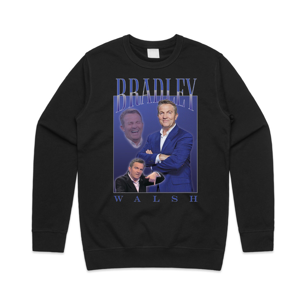 Bradley Walsh Homage Jumper Sweater Sweatshirt Funny TV Presenter UK Legend Icon Retro Gift - 1.jpg