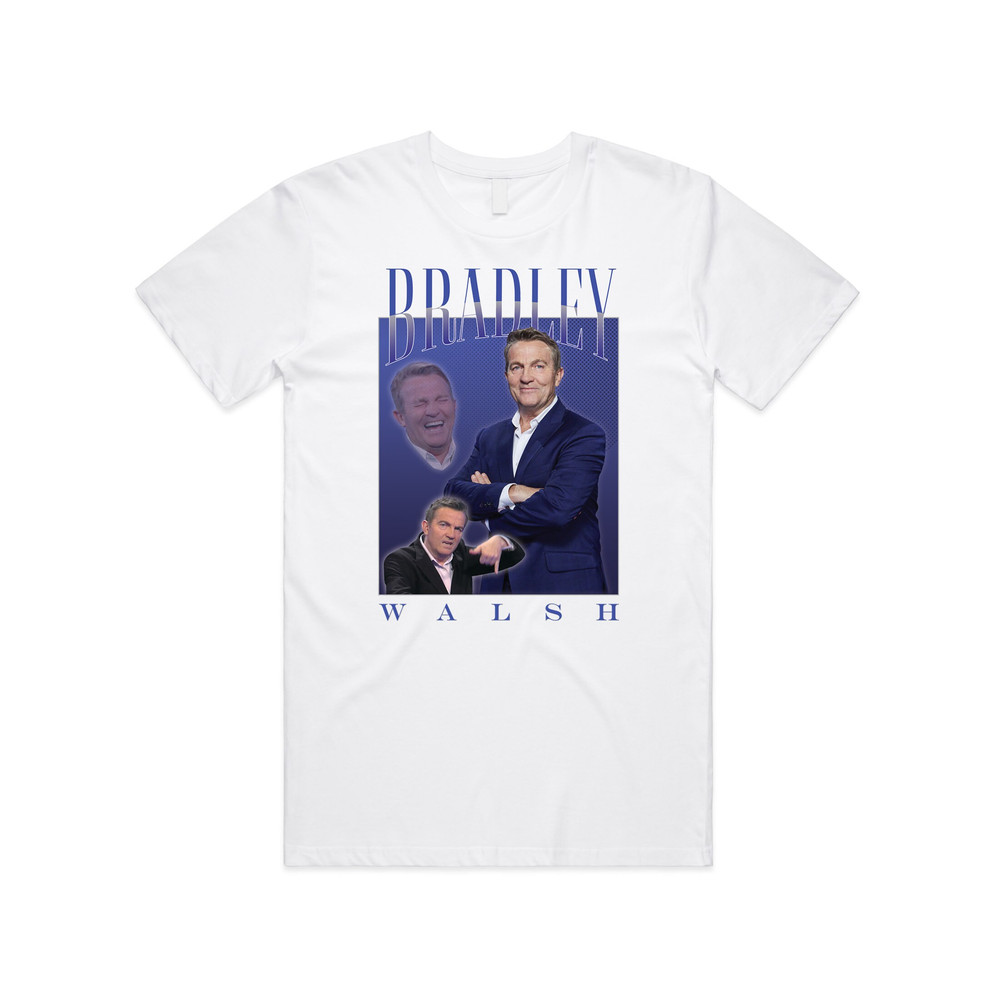 Bradley Walsh Homage T-shirt Tee Top Funny TV Presenter UK Legend Icon Retro Gift - 2.jpg