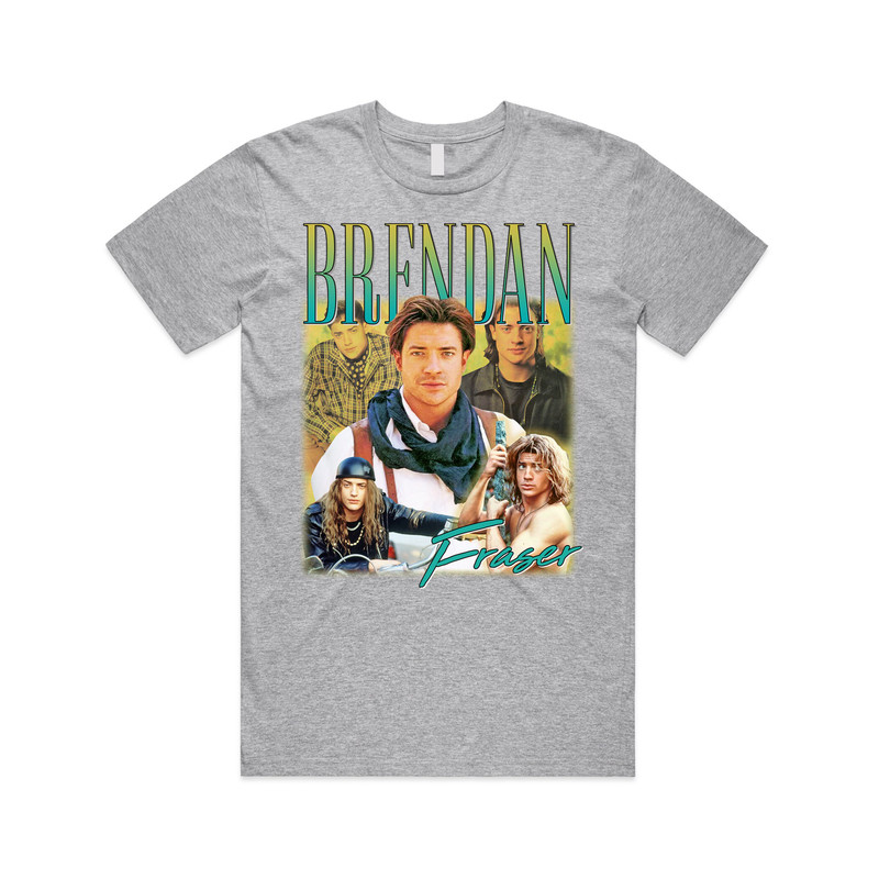 Brendan Fraser Homage T-shirt Tee Top Funny Retro 90s Gift TV Show Men’s Women’s - 6.jpg