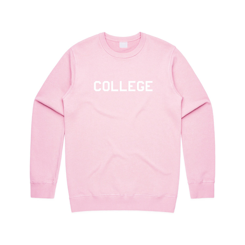 College Jumper Sweater Sweatshirt Funny Vintage Retro 90’s 80’s Film Top Gift Varsity - 3.jpg