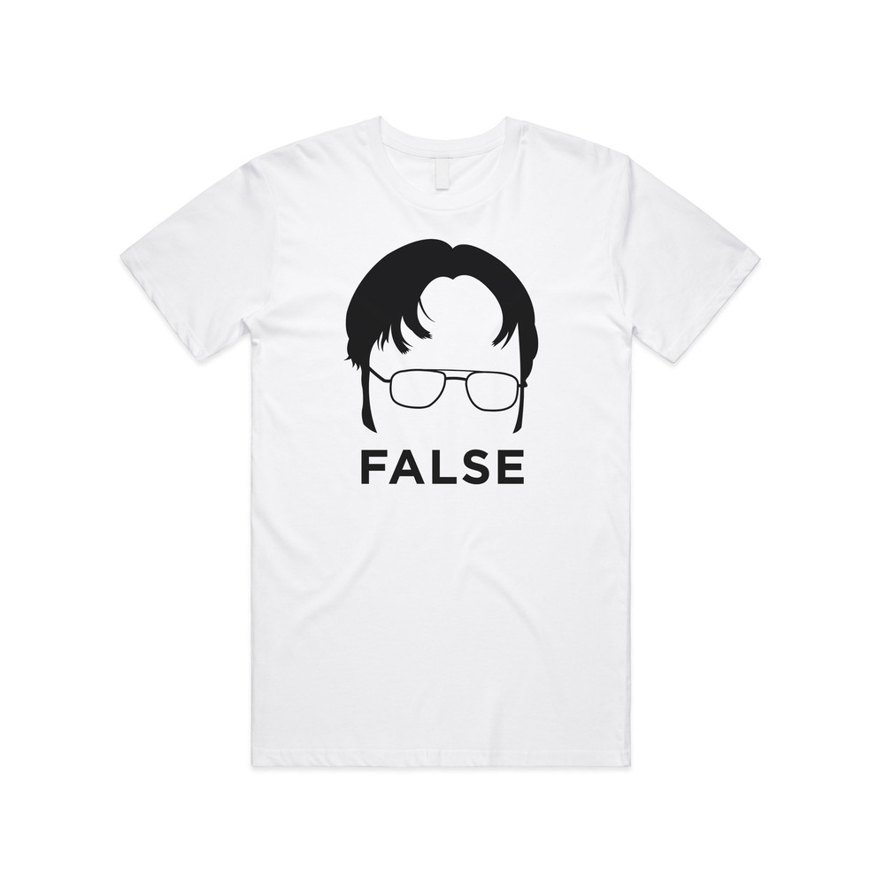 Dwight Schrute False T-shirt Tee Top Funny US Office Beets Michael Scott - 1.jpg