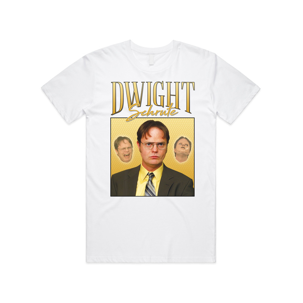 Dwight Schrute Homage US Office T-shirt Tee Top Michael Scott Vintage 90's Retro - 2.jpg